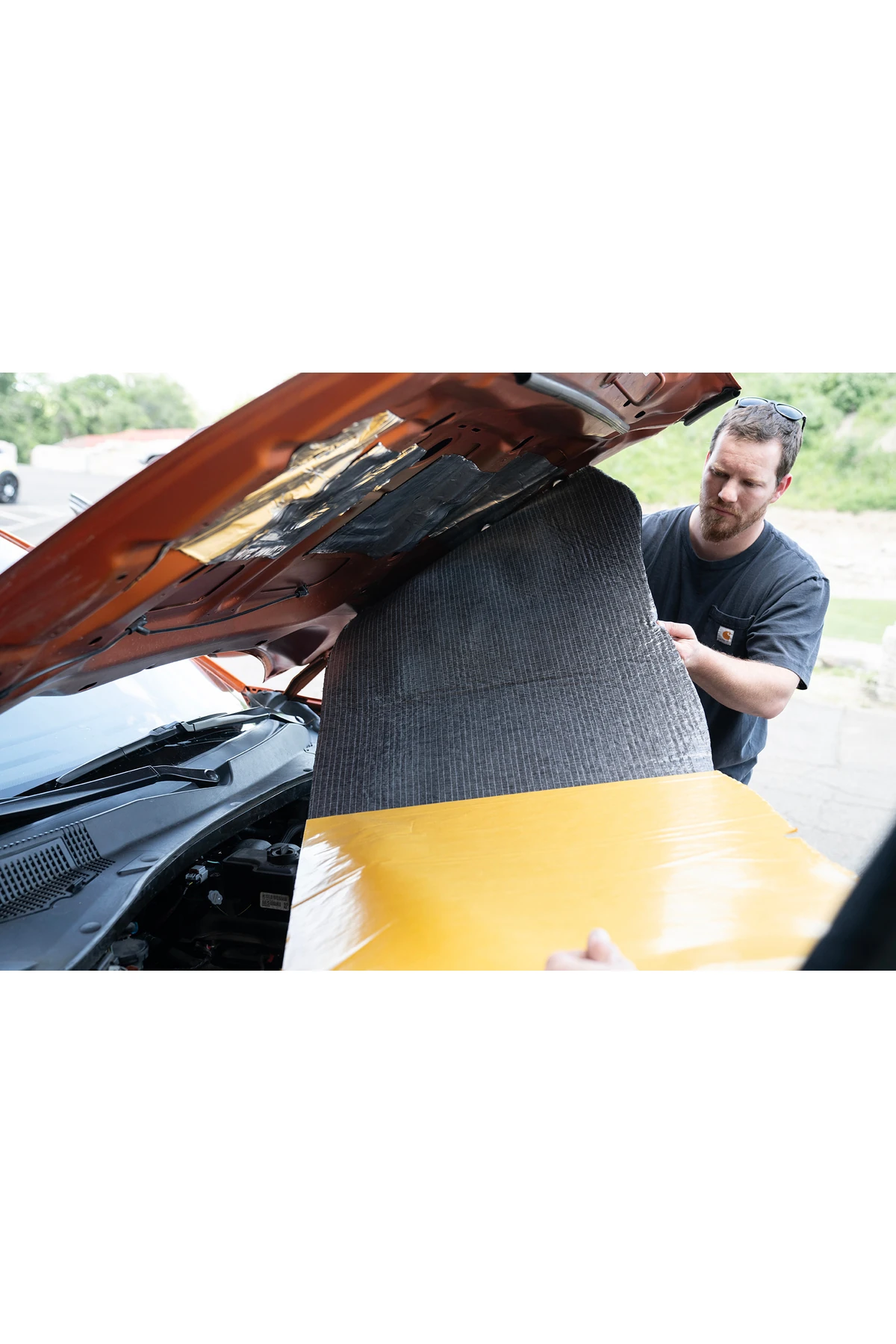 6mm Levha 120x100cm Kendinden Yapışkanlı Kauçuk Oto Karavan Ev Ses Isı Yalıtım Izolasyon Malzemesi