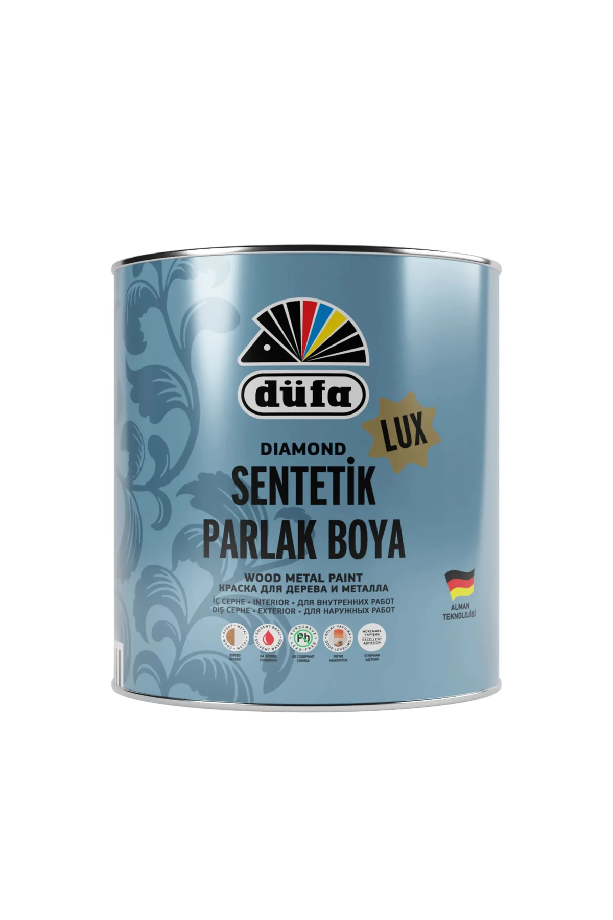 Sentetik Parlak Boya Diamon 0,75 Lt Siyah