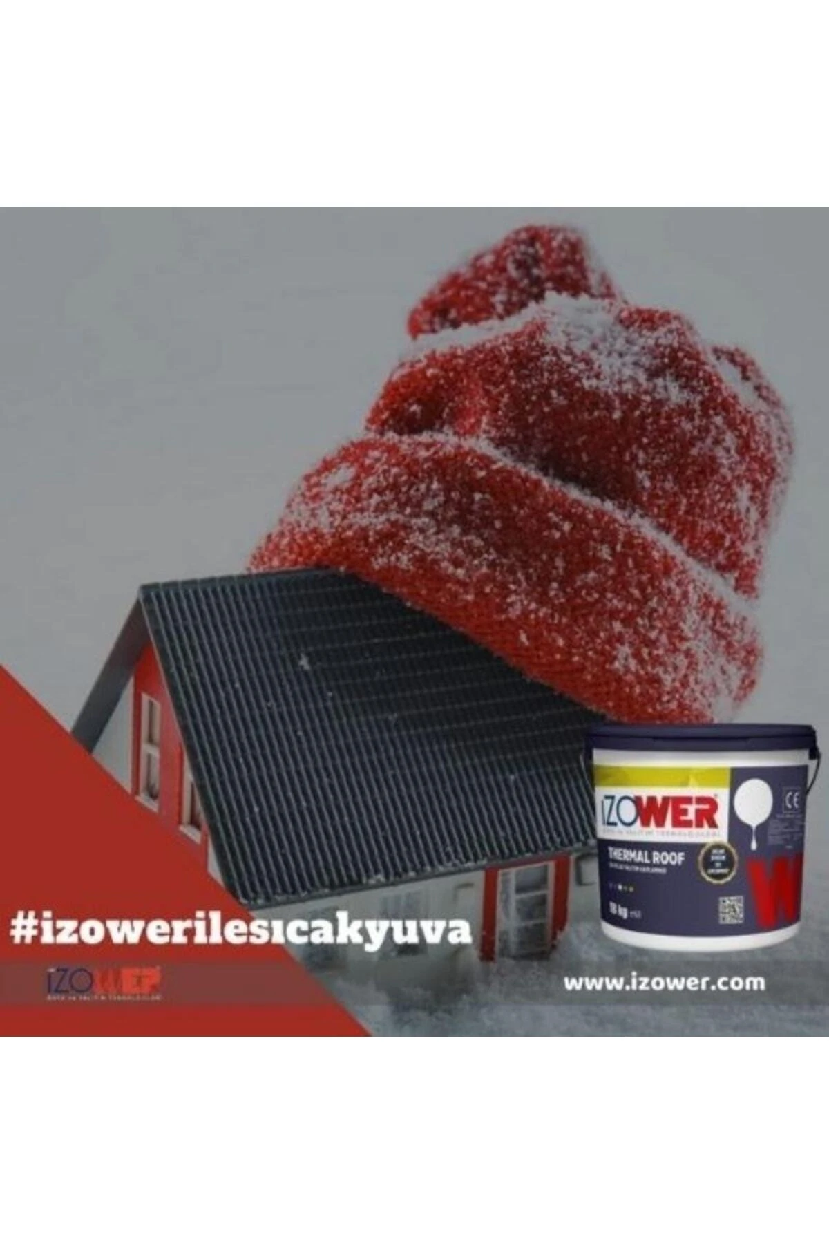 Thermal Roof Isı Ve Su Yalıtımı- Kiremit Rengi- 18 Kg