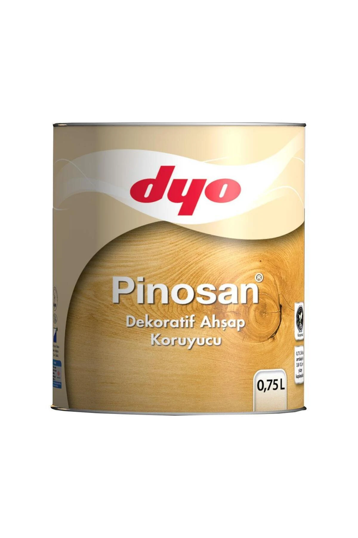 Pinosan Dekoratif Ahşap Kor. 0,75 Lt Klasik Ceviz