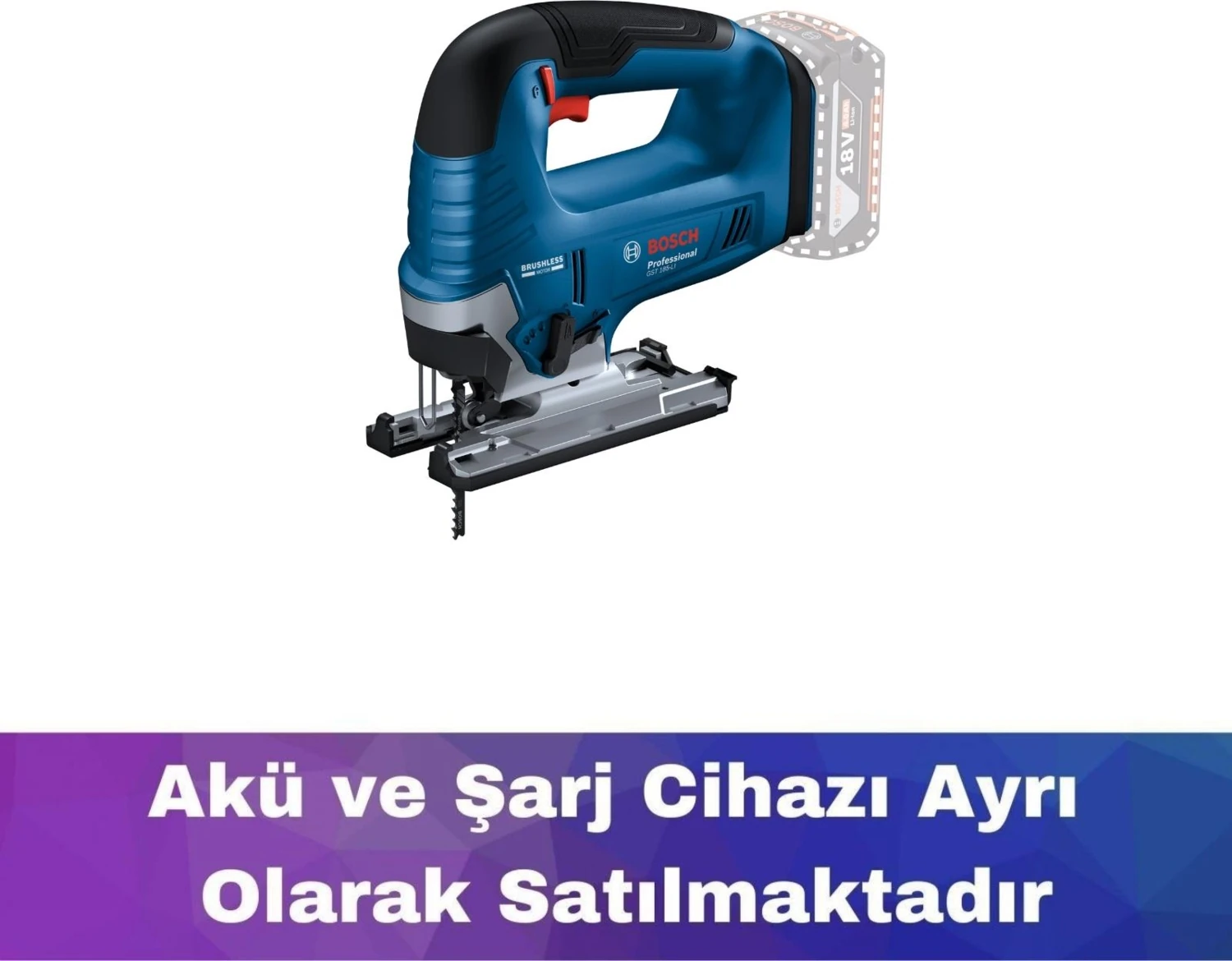 Gst 185-LI Dekupaj Testere (Akü ve Şarj Yoktur)