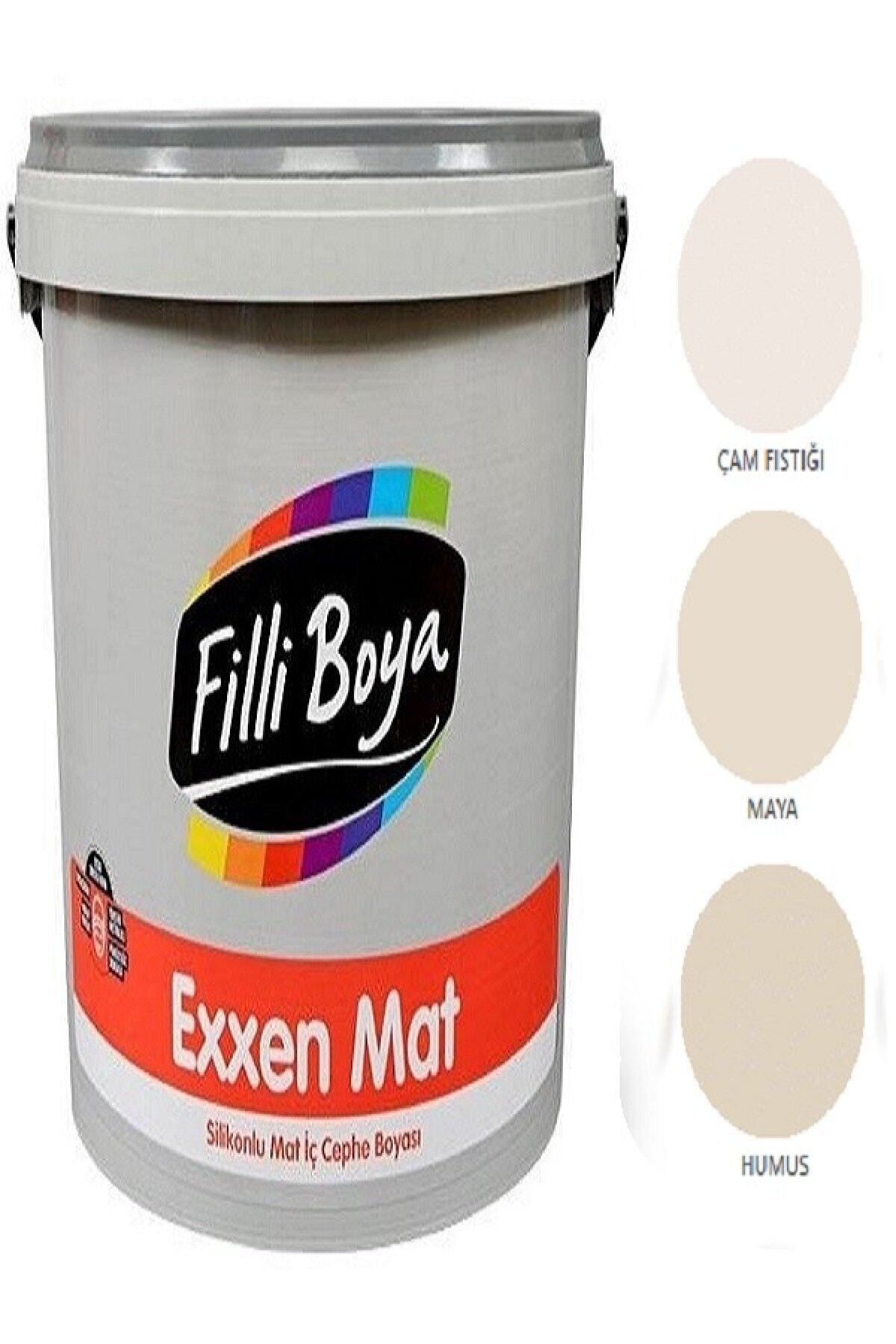 Exxen Mat Silikonlu Mat Iç Cephe Boyası 2,5 lt  Maya