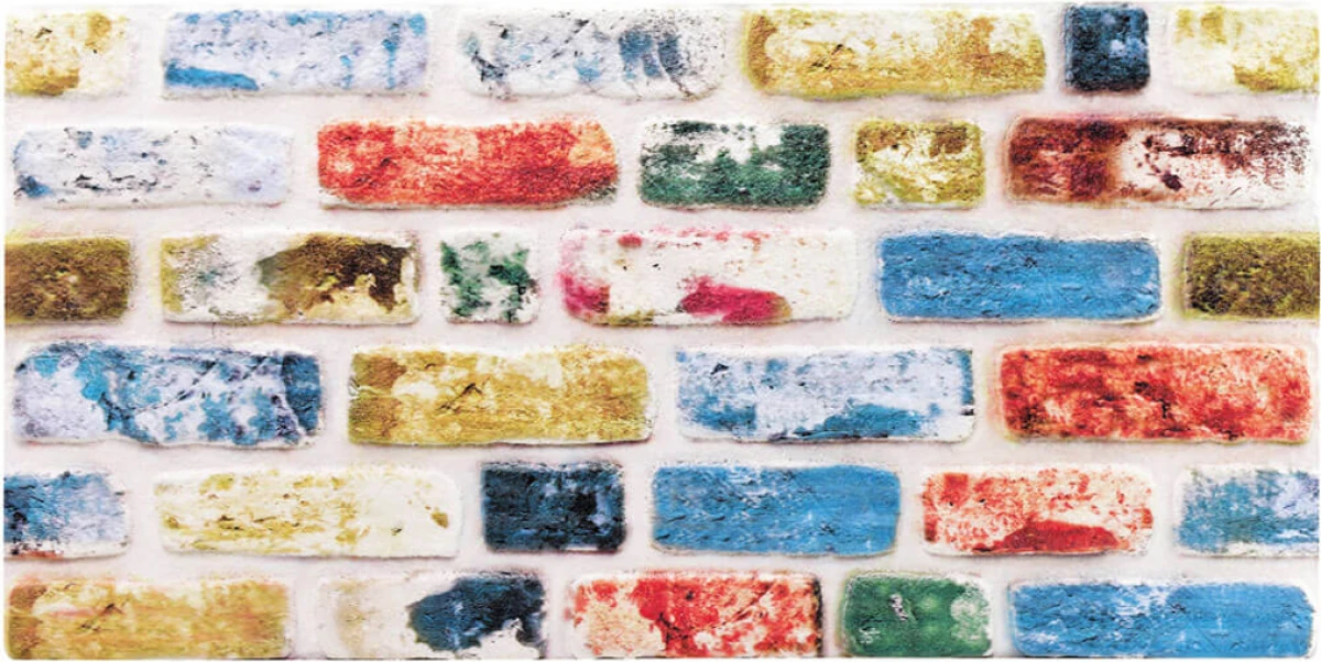 5 Adet (2,5m2) x Tuğla Desenli 3 Boyutlu Renkli Strafor Köpük Duvar Kaplama Paneli (BR-519)