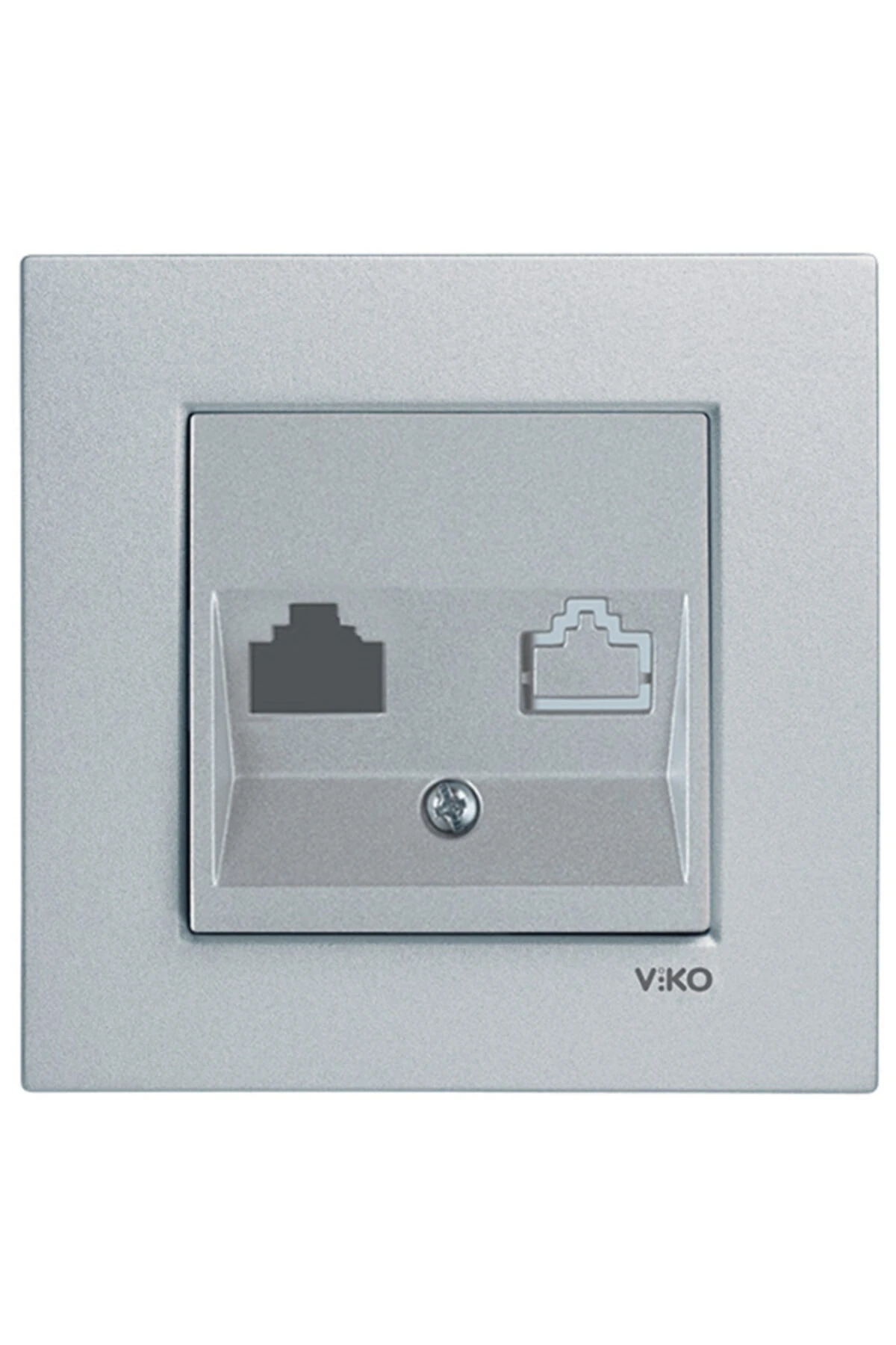 Artline Novella Gümüş Data Priz Jacksız Çerçeveli