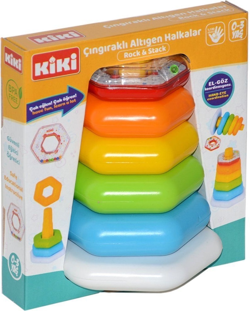 AE-1510 Kiki Çıngıraklı Altıgen Halkalar