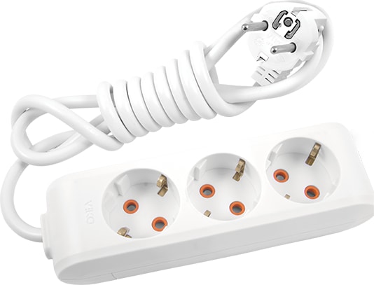 Multi-Let 3'lü Topraklı Çocuk Korumalı Grup Priz - 3 Metre