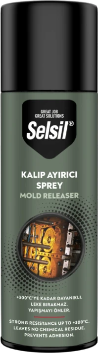 Selsıl Kalıp Ayırıcı Sprey Silikonlu 400 ml