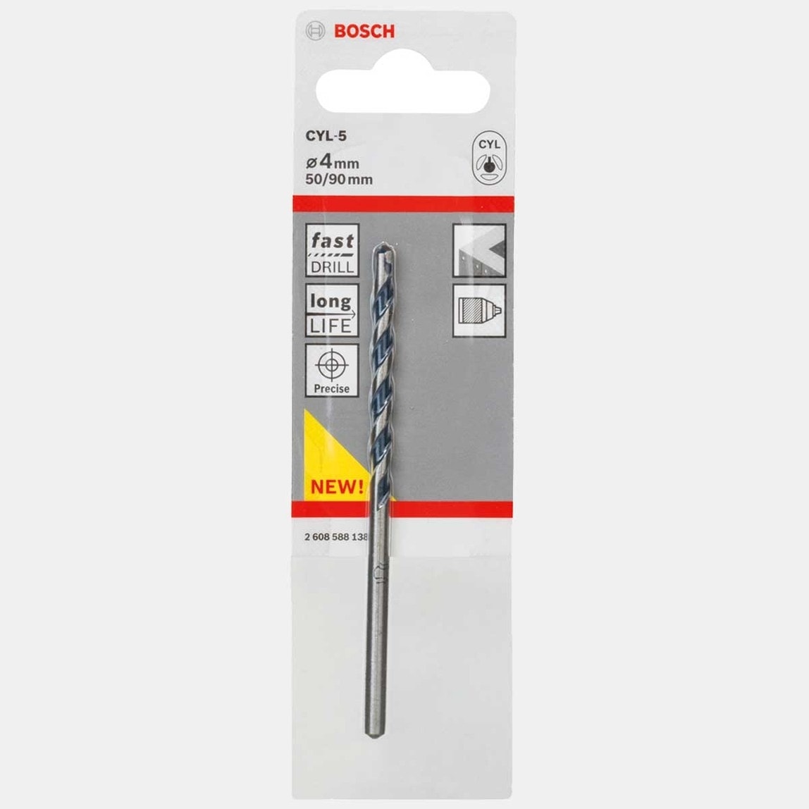 BOSCH Granit Beton Matkap Uçu 4X50X90 mm Blue Granite Turbo