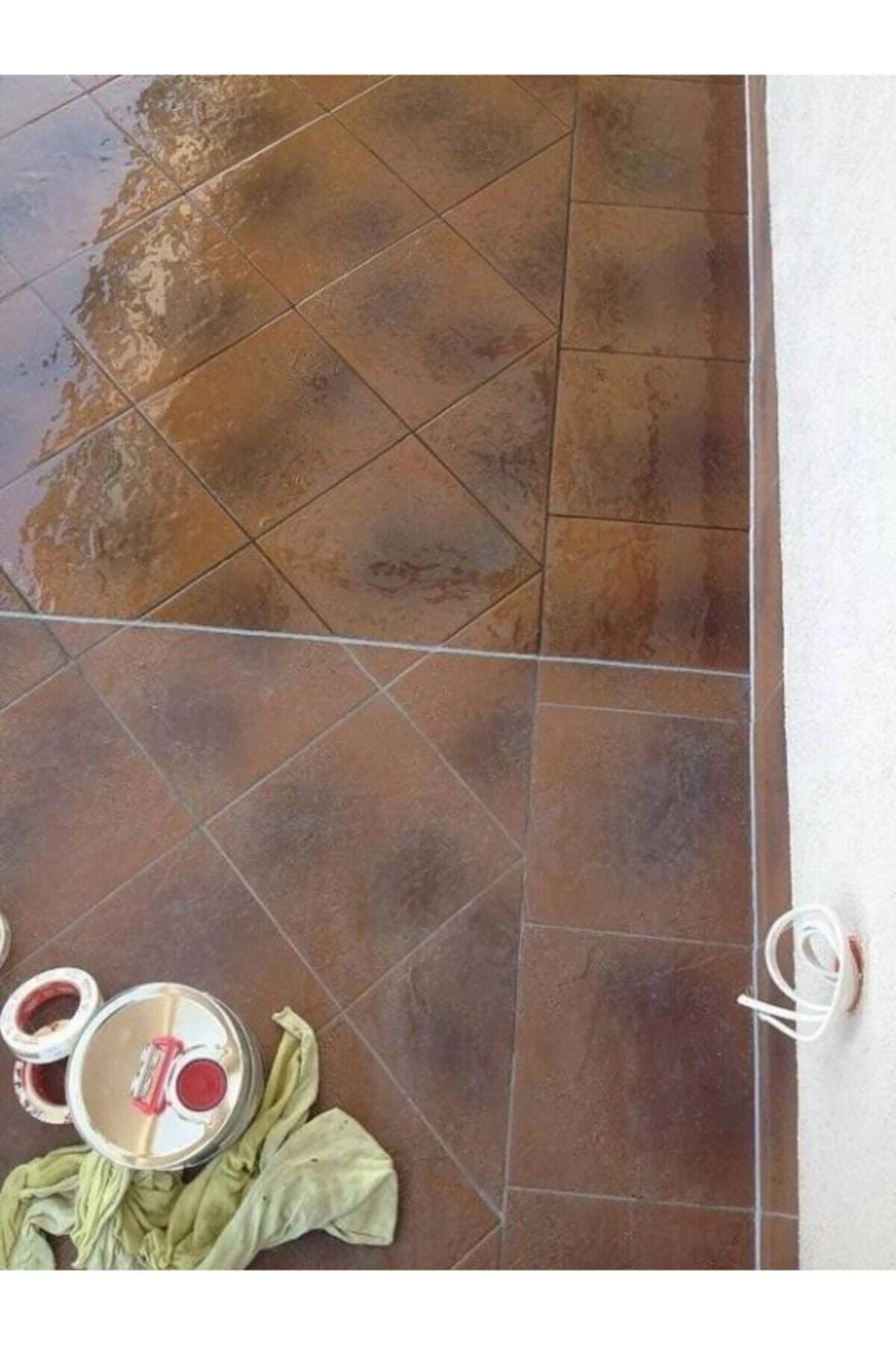 Liquid Glass Sıvı Cam Şeffaf Zemin Su Yalıtım Ürünü 2 Kg.hediye Rulo