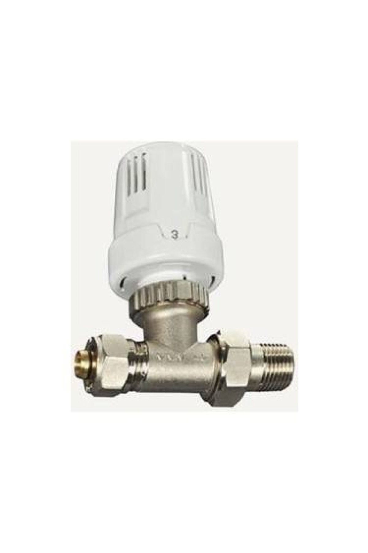 Termostatik Radyatör Valfi Düz Pex Trv4 (16*2mm)