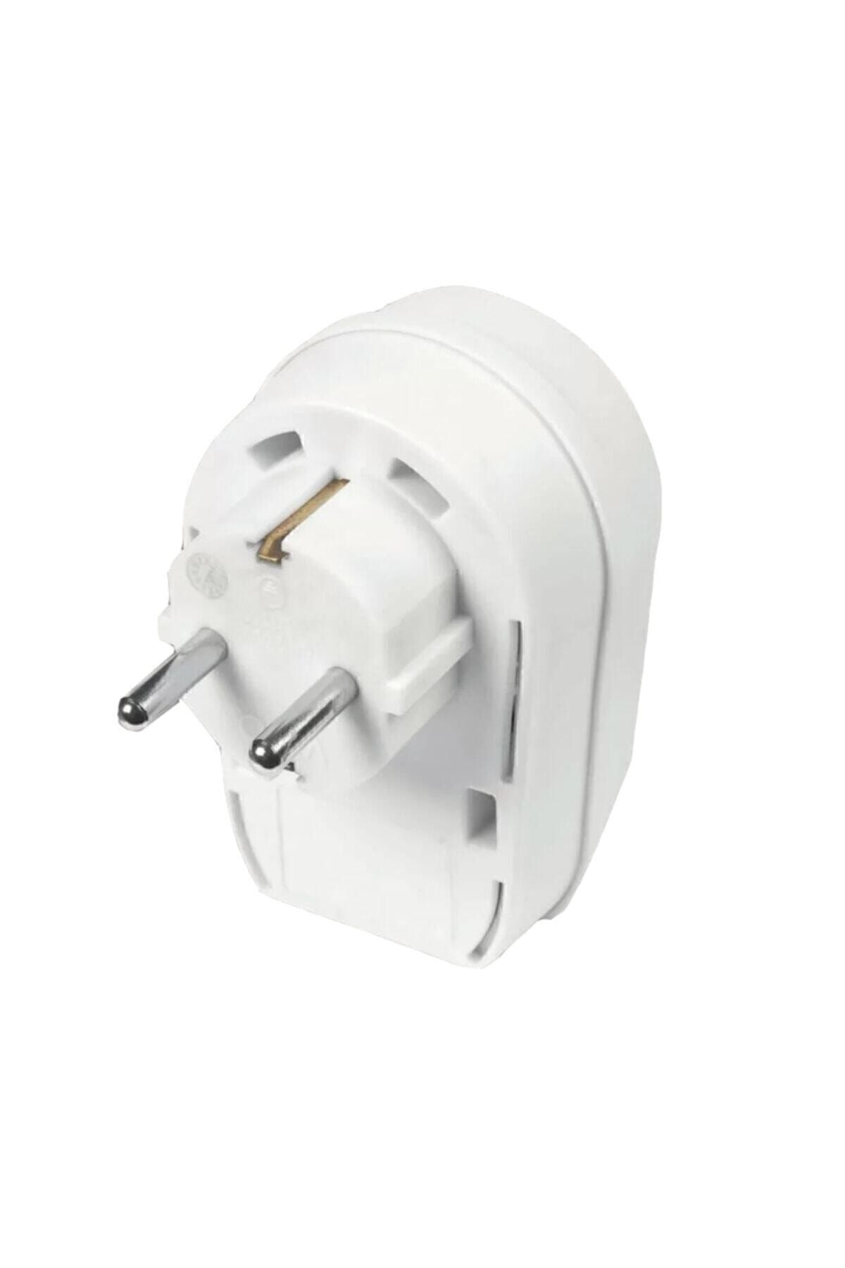 Tekli Anahtarlı Çocuk Korumalı Topraklı Fiş / Priz