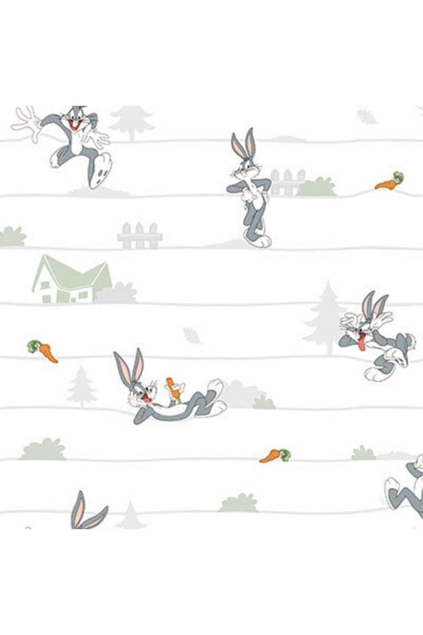 Adakids 8934 Serie Bugs Bunny Desenli Çocuk Odası Duvar Kağıdı 8934-1