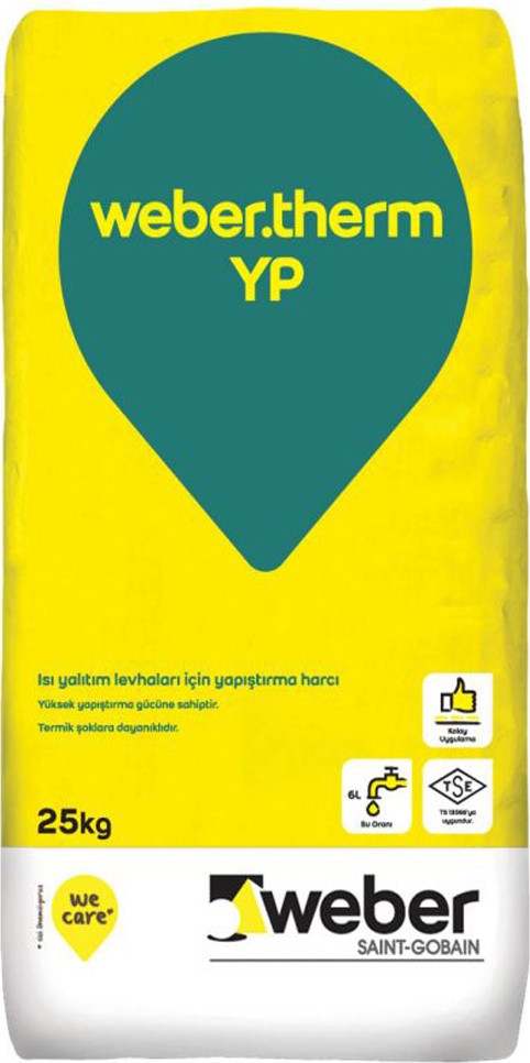 Therm Yp 25KG(ÇIMENTO Esaslı Yapıştırma Harcı)