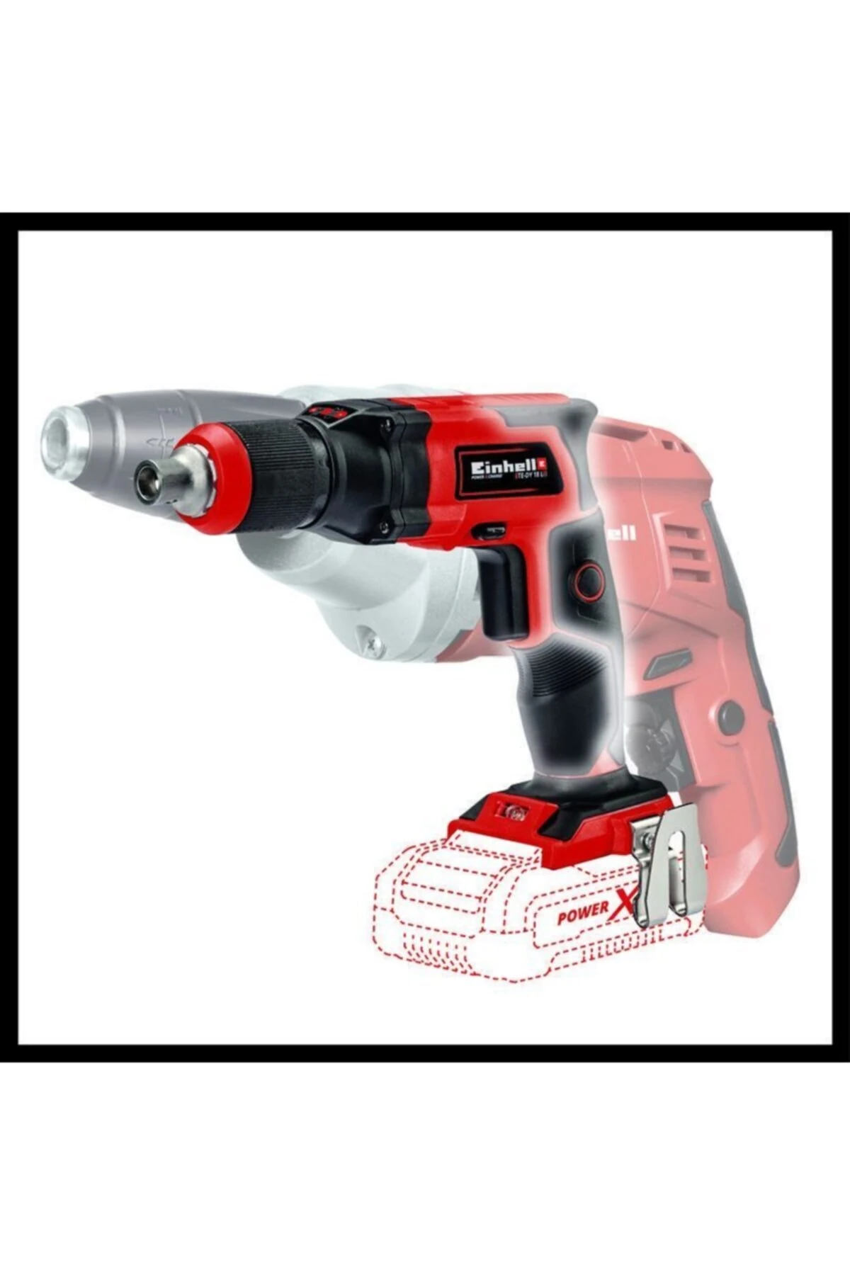 Te-dy Akülü Alçıpan Vidalama 18v + 2*4.0 Ah Starter Kit