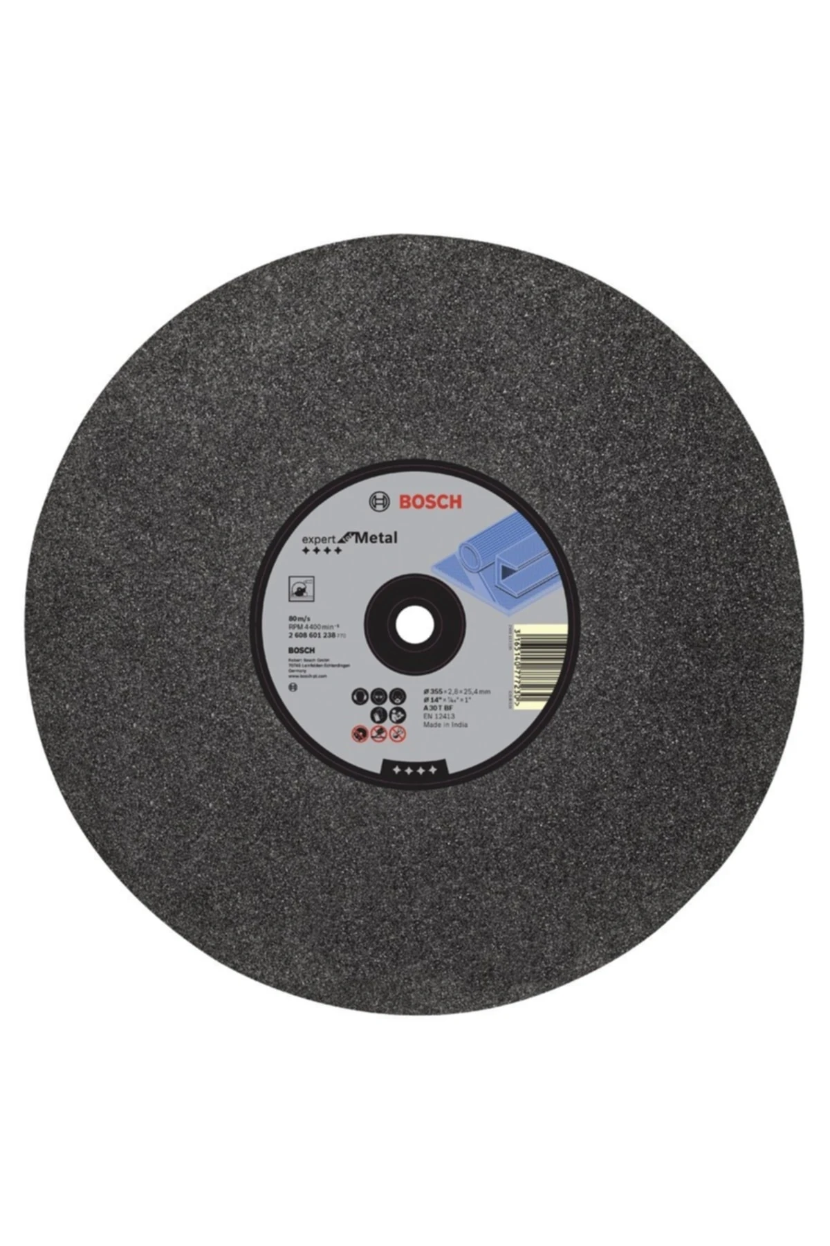 - 350*25,40*2,8 Mm Expert Serisi Düz Metal Kesme Diski (Taş)