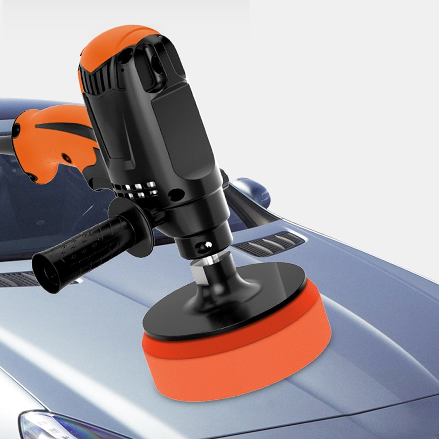 1 Stil Ayarla 980W Çok Fonksiyonlu Altı Dişli Ayarlanabilir Hız Araba Elektrikli Parlatıcı Ağda Makinesi Otomobil Mobilya Parlatma Aracı (Yurt Dışından)