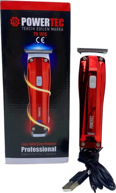 Powertec TR-1515 Saç Sakal Ense Çizim Makinesi (4199)