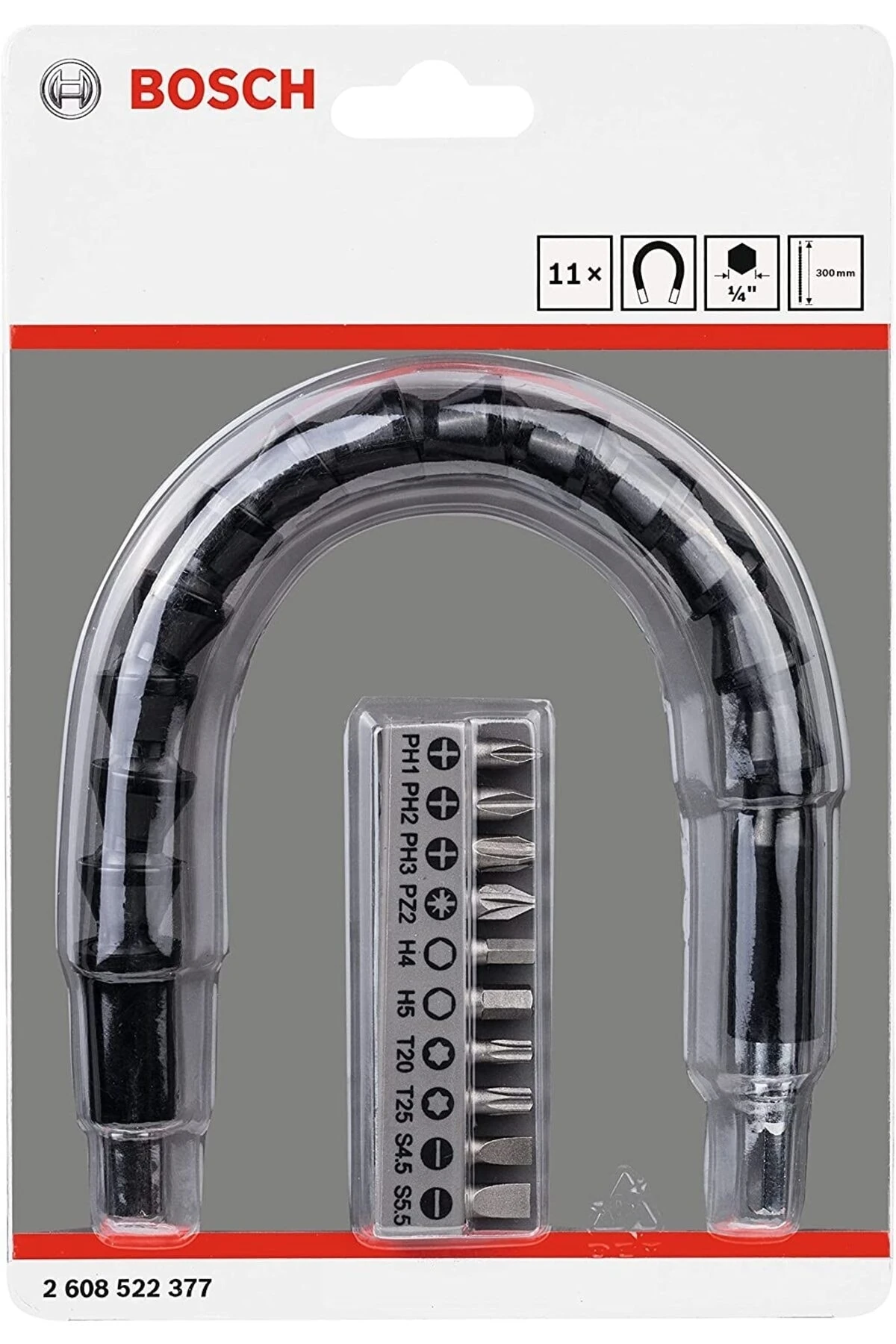 Tek Akülü Şarjlı Matkap Darbeli Matkap 18V Akülü Vidalama + Esnek Bükülebilir Vidalama Uc Seti