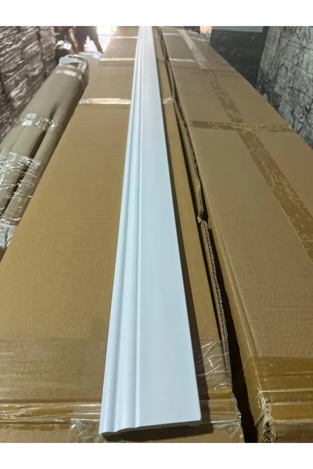 8cmx240cm Lotus PVC Süpürgelik Desenli Suya Neme Dayanıklı PVC Parke Seramik Salon Mutfak Süpürgelik
