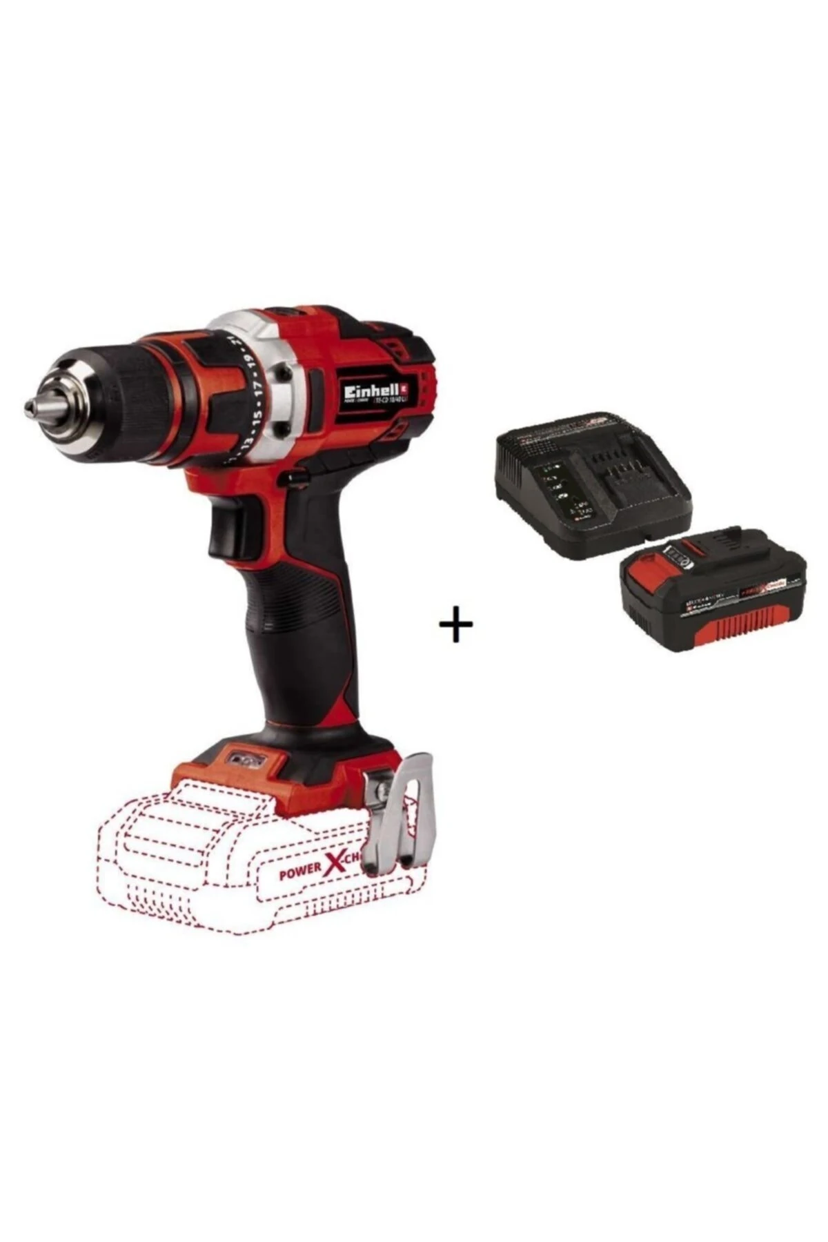 Te-cd 18/40 Li (1x4 Ah Starter Kit )18 V Akülü Vidalama Matkap