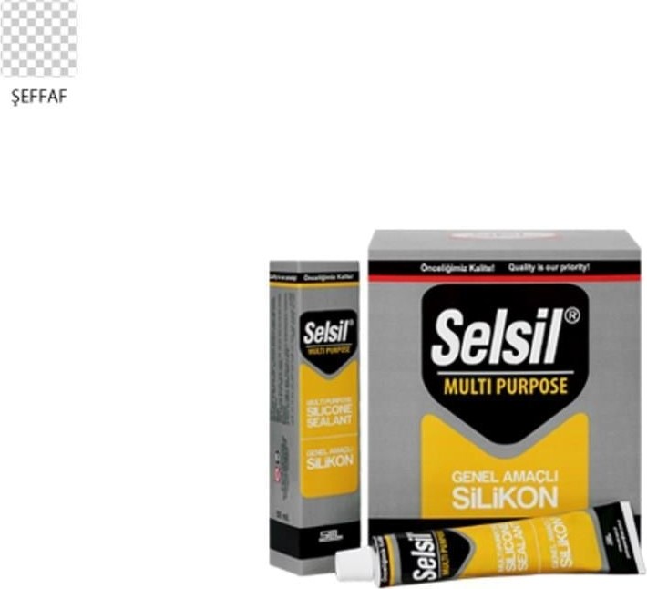 Genel Amaçlı Tüp Silikon 50 ml Şeffaf