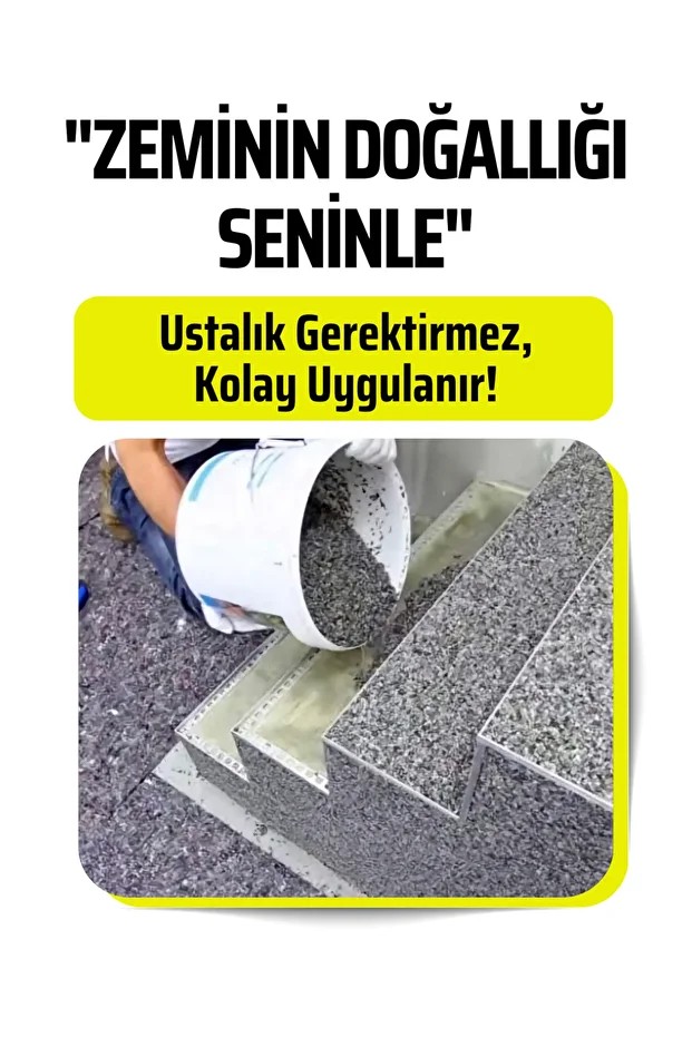 Taş Halı Zemin Kaplama, UV Dayanıklı, Kolay Temizlenen, Şık ve Sağlam İç Dış Mekan Çözümü