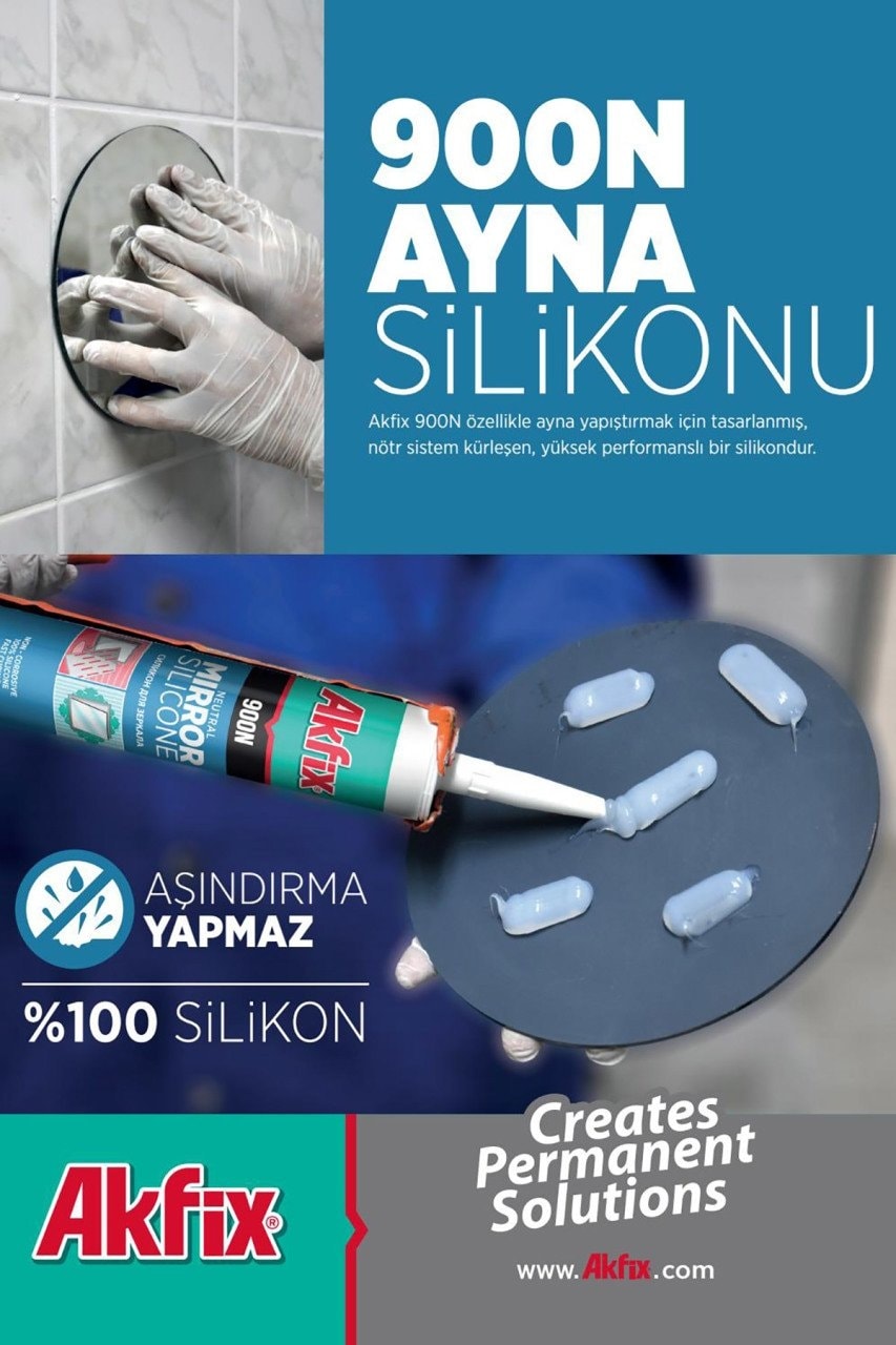 900N Nötr Ayna Silikonu 280ml