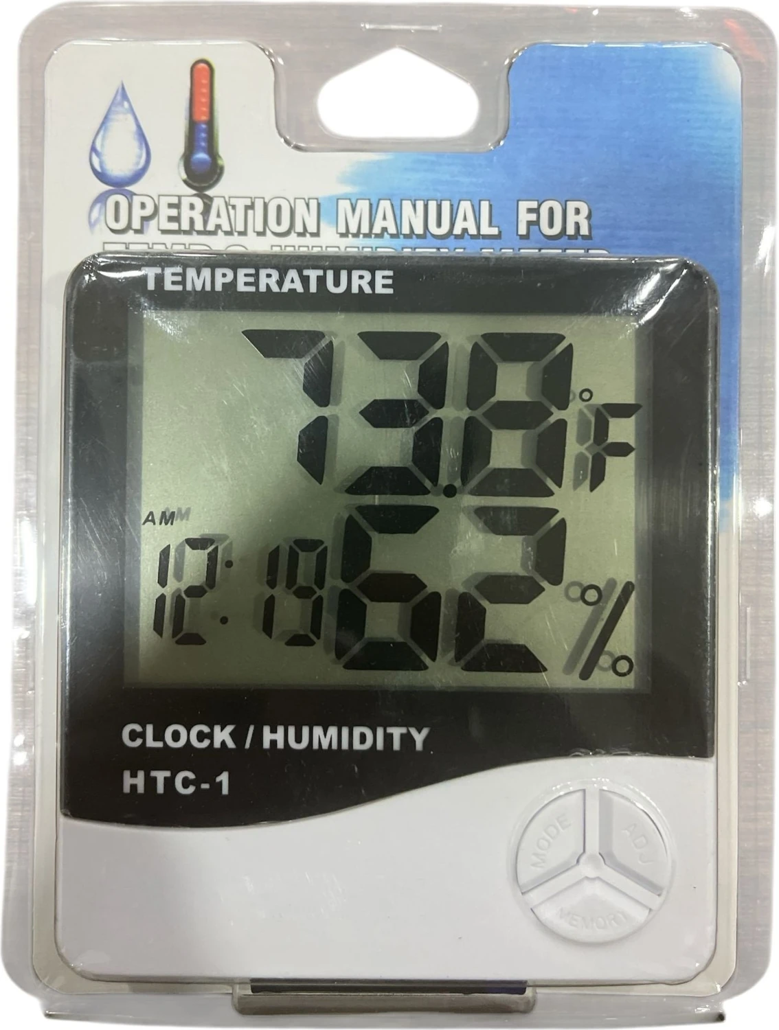 Termometreli Oda Saati