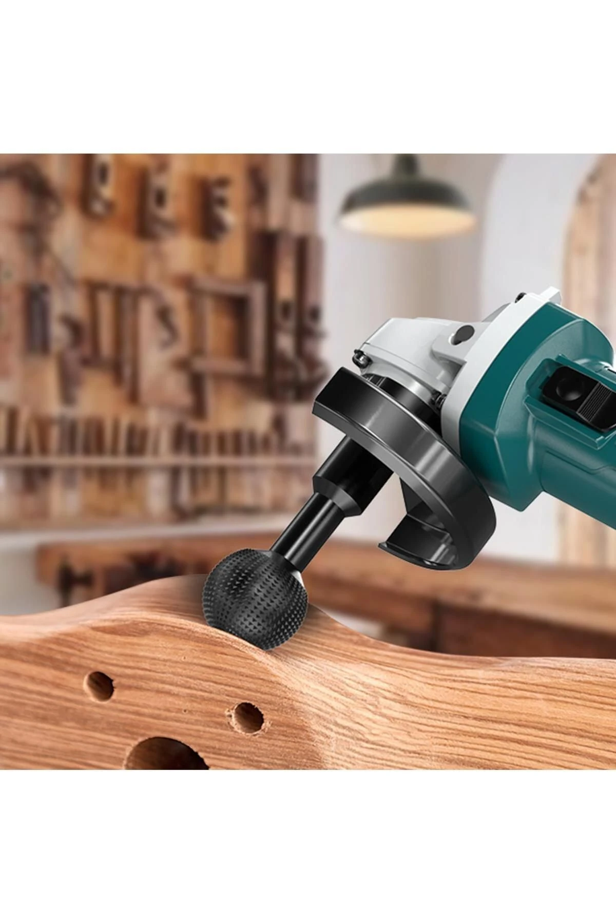 Ahşap için küresel şekil avuç taşlama törpü güçlü oyma Raspalama Traşlama silindir öğütücü