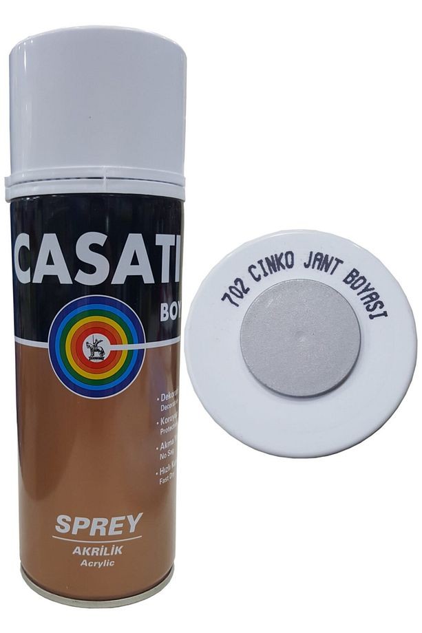 Akrilik Sprey Boya Çinko Jant Boyası 400 Ml