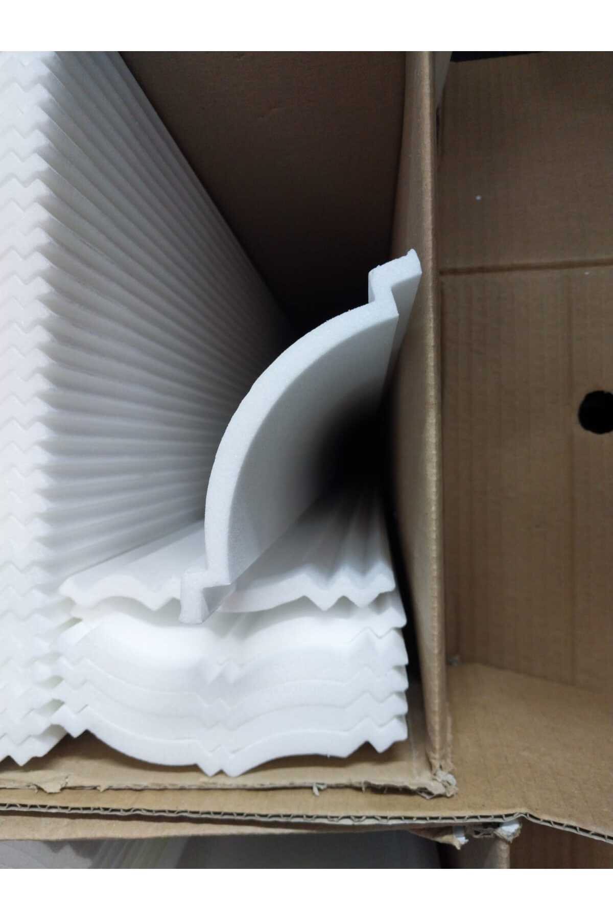 Strafor Köpük Kartonpiyer 10 adet 20 mtül 1 cm x12,5 cmx2 mt