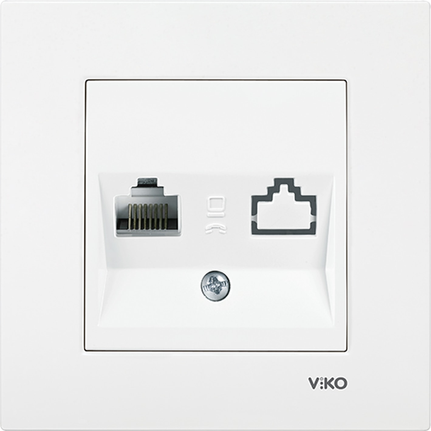 Karre Tekli Data Prizi (RJ45 - Cat5E)