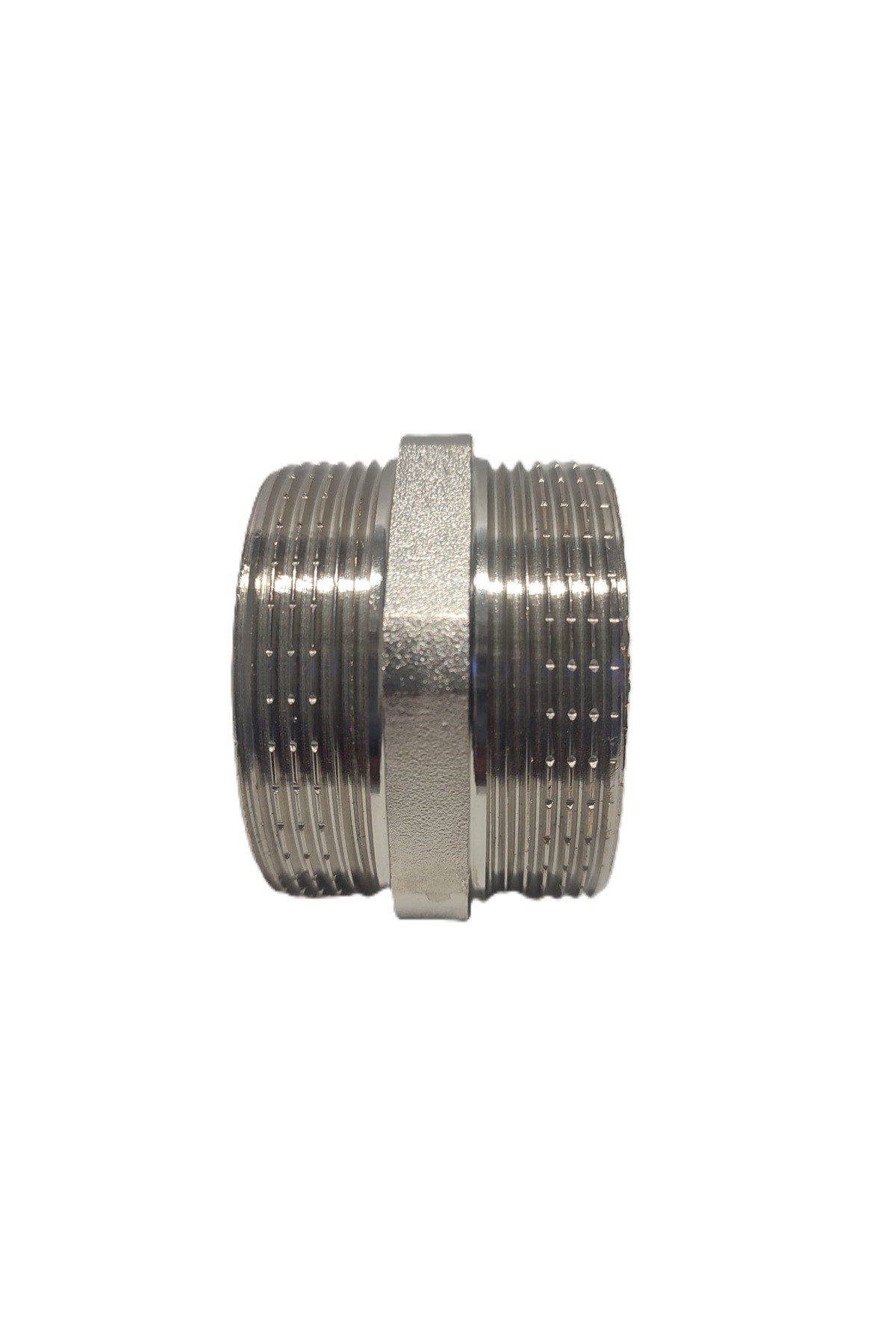 2'Li Paket 2" Sarı / Krom Dişli Nipel Dn50 - Chrome Nipple
