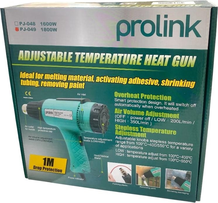 PJ-049 1800WATT Sıcak Hava Tabancası
