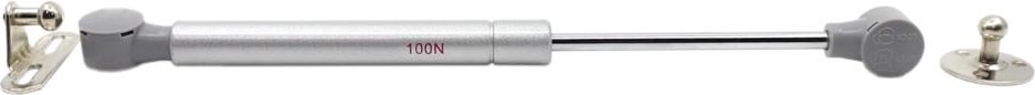 Gazlı Piston Dolap Kapak Amortisörü 100N (10KG) Gri