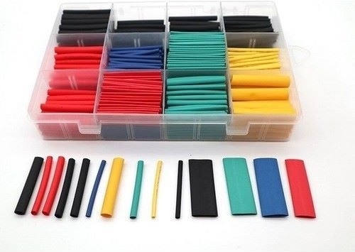 Isı Shrink Boru Daralan Makaron Kablo Yalıtım - 580 Adet 16 Boy