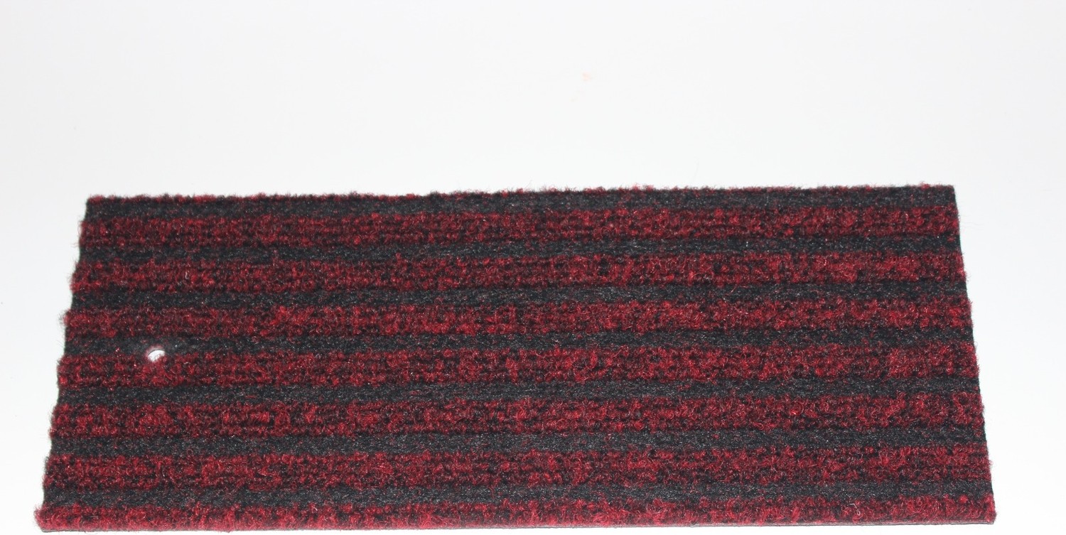 Kauçuk Tabanlı Akustik Halı 6mm Bordo Renk 200X200CM