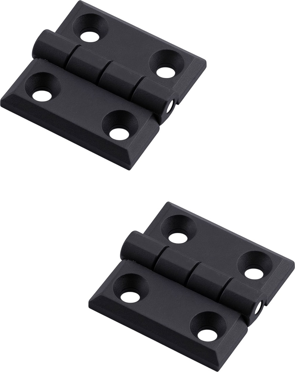 Plastik Yaprak Menteşe 40X40 mm Dayanıklı 2 Adet Set Dolap Çekmece Kapak Mobilya Menteşe Menteşesi