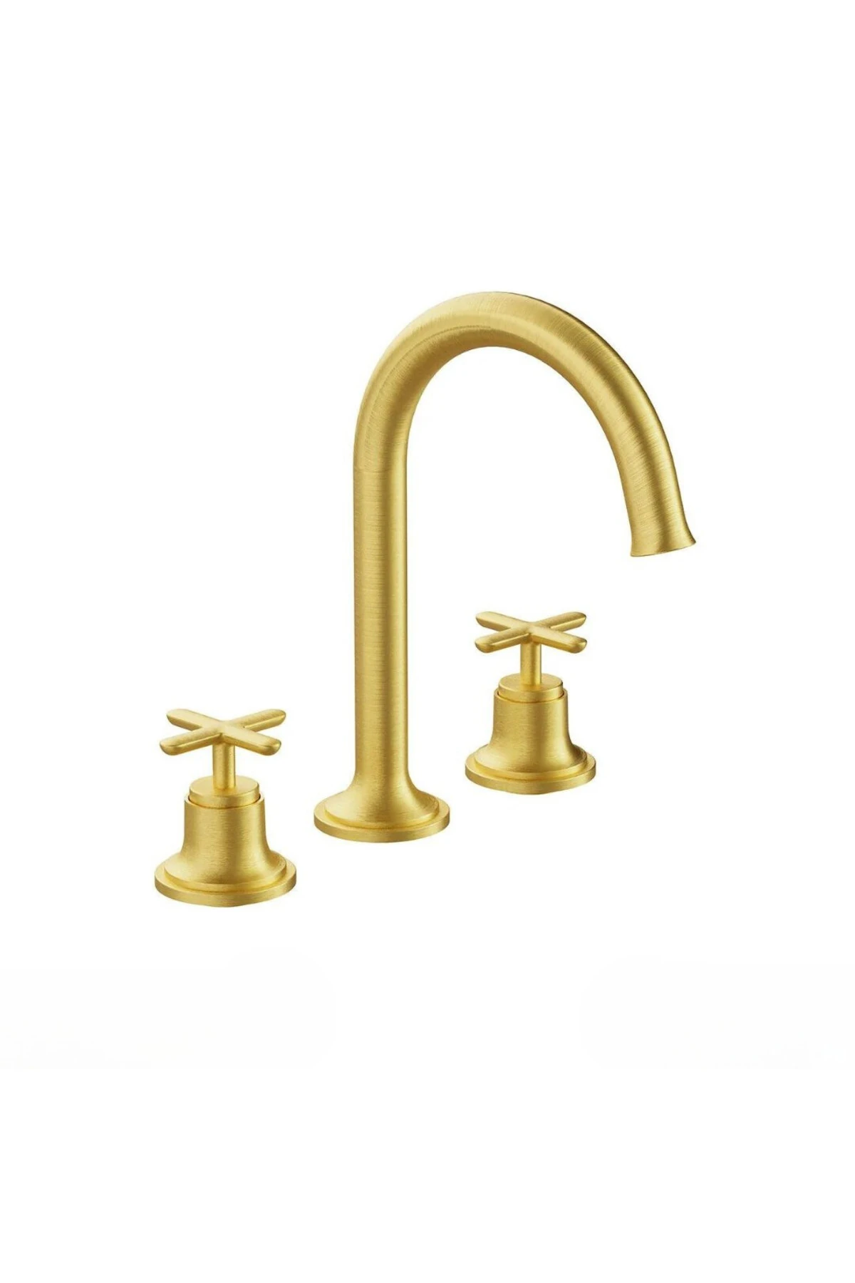 Origin Classic Ankastre Lavabo Bataryası (3 Delikli Lavabolar İçin), Fırçalı Altın A4289125