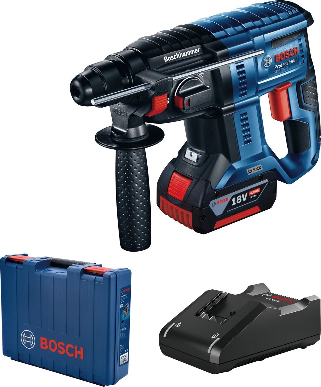 BOSCH Professional GBH 180 Lı 4 Ah Tek Akülü Kırıcı Delici - 0611911122