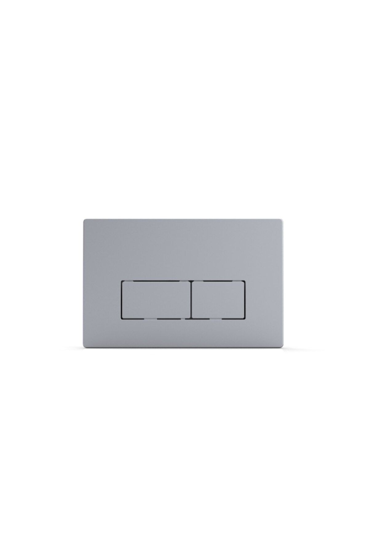 Serel Gömme Rezervuar Kumanda Panel P580120 Mat Krom Kaplama