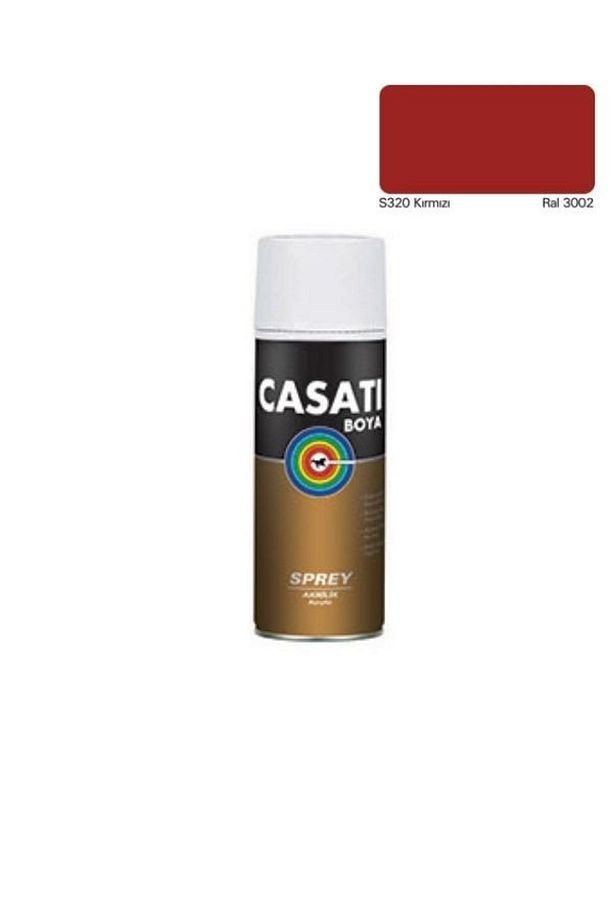 Sprey Boya 400 ml Düz Kırmızı Ral 3002