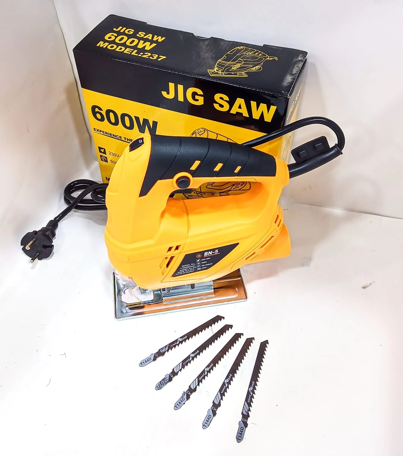 Bn 5  600 W Dekupaj Testere 5 Adet Uç Hediye