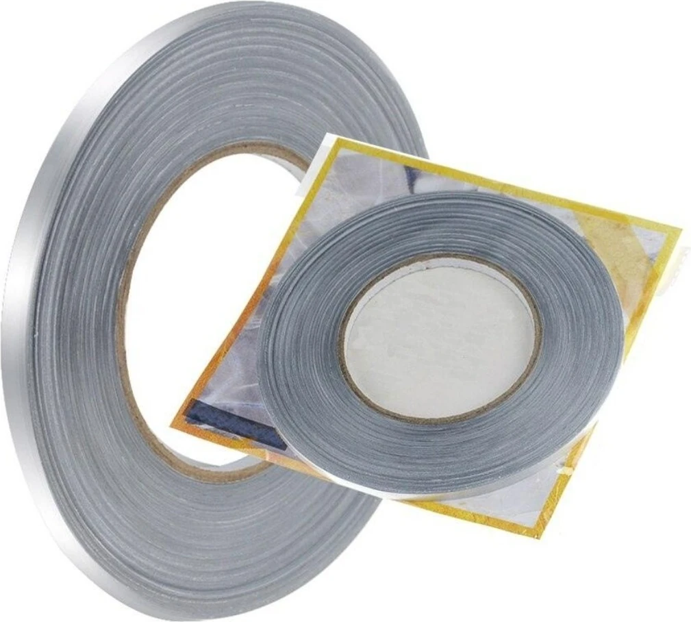 0.5 cm Kalınlık Gümüş Fayans Arası Şerit Bandı 50 Metre Banyo Derz Dekor Bandı