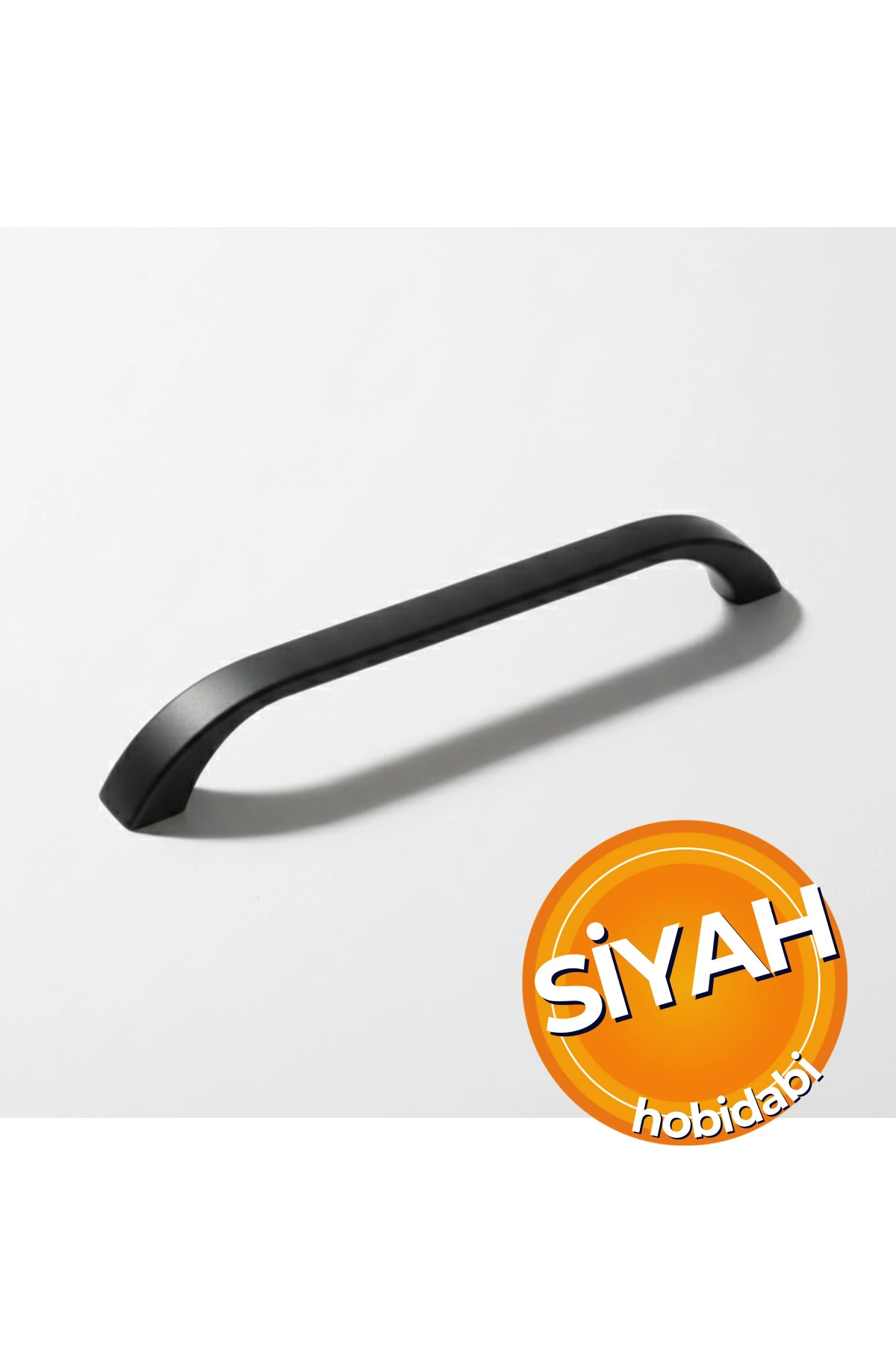 96 mm Metal Göksu Siyah Kulp Tv Ünitesi Kulbu Mobilya Çekmece Vestiyer Mutfak Dolap