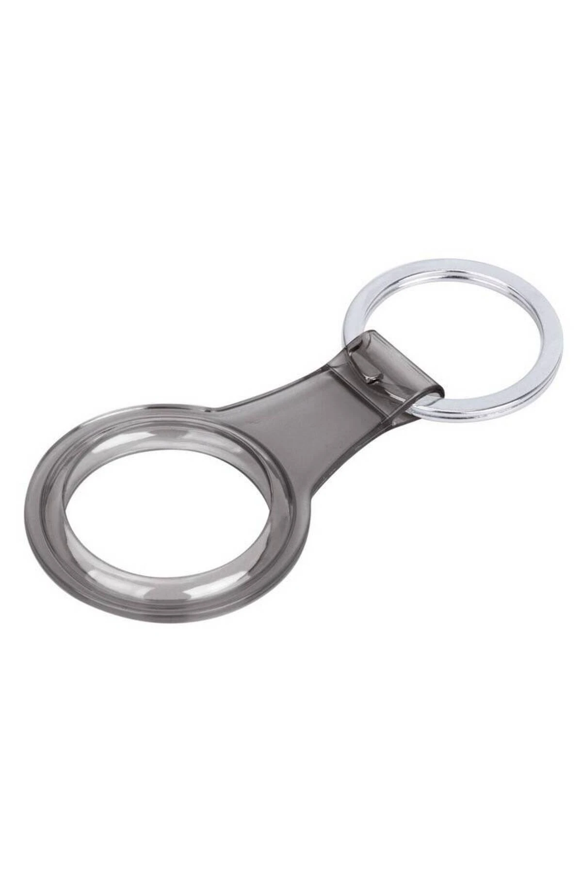 BRVH Airtag 07 Uyumlu Silikon Anahtarlık-Renksiz