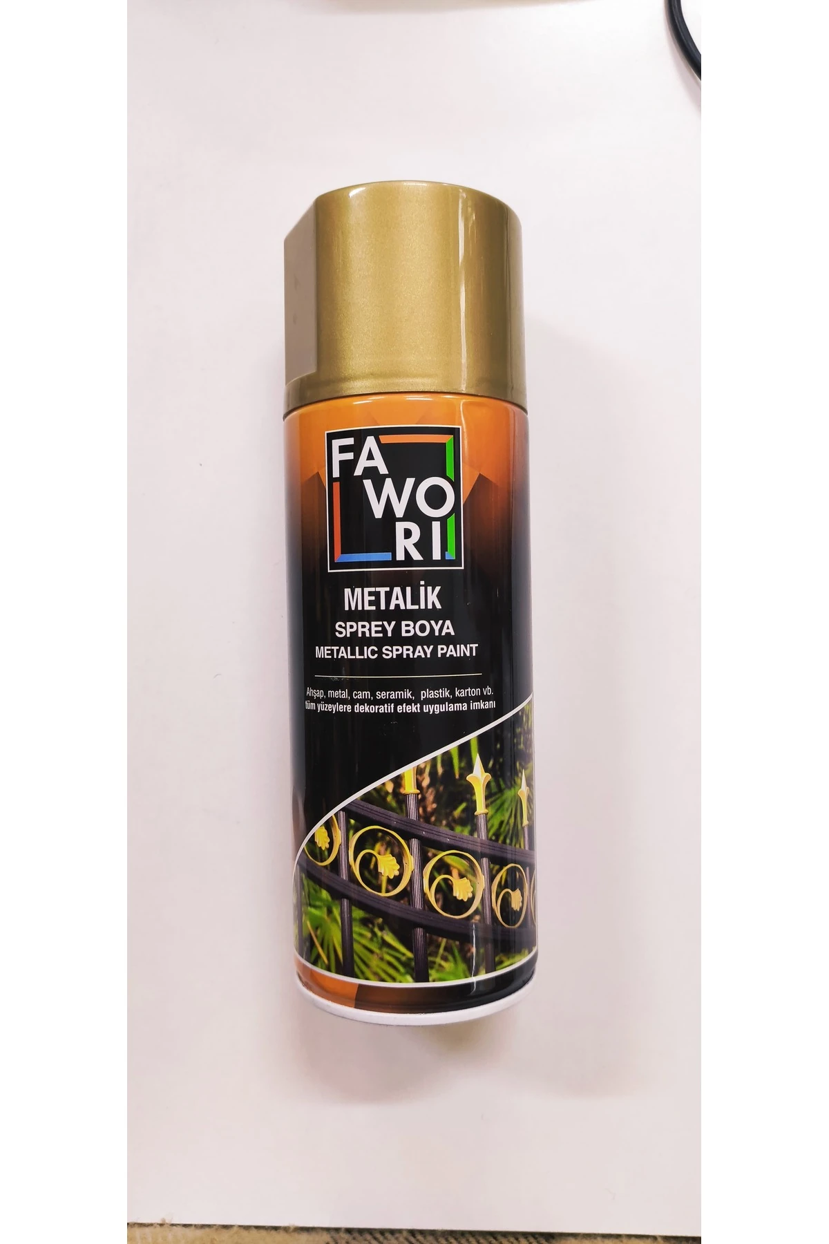 FAWORİ AKRİLİK SPREY BOYA ALTIN YALDIZ 400 ml