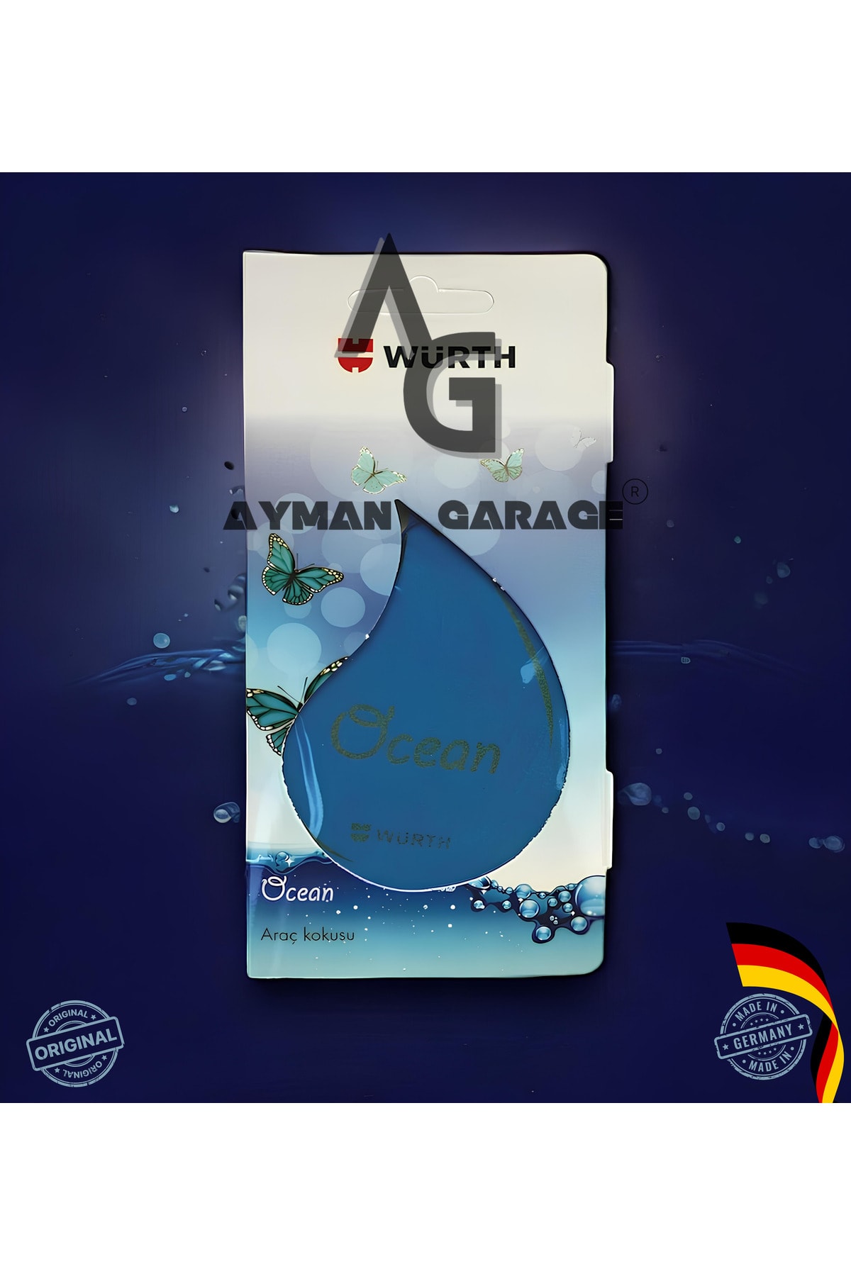 Asma Araç Kokusu Ocean ORIJINAL