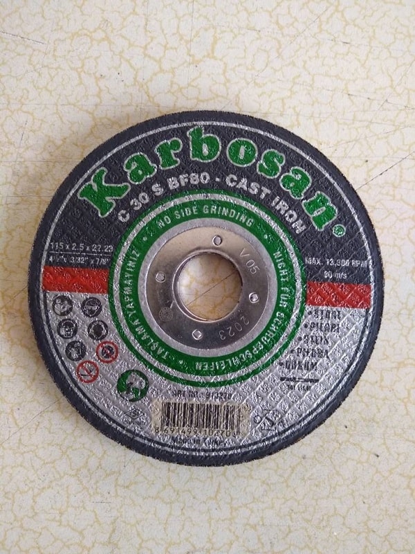 KARBOSAN 5 Adet 115 mm  Genel Taş Kesici Disk