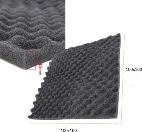 Akustik Yumurta Sünger 40 Dns 15MM Ölçü Seçenekli